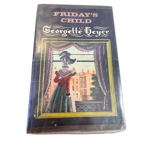 G.P. Putnam Friday's Child Book 1st edition 1970's Vtg. Regency Romance Library